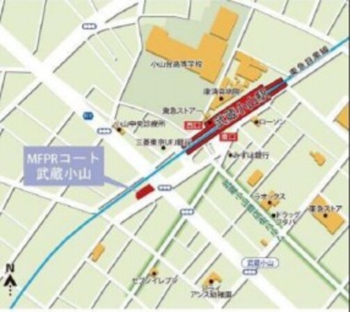 MFPRコート武蔵小山の物件内観写真